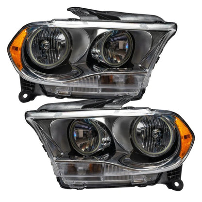 Oracle 11-13 Dodge Durango SMD HL Halogen - Chrome - Blue