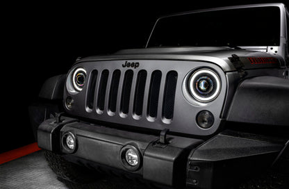 ORACLE Lighting 0718 Jeep Wrangler JK Oculus 7in Switchback Bi-LED Projector Headlights