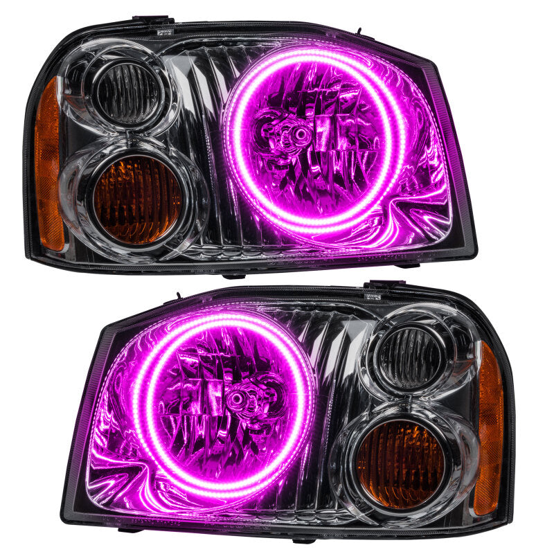 Oracle 01-04 Nissan Frontier SMD HL - Dual Halo - ColorSHIFT w/ 2.0 Controller