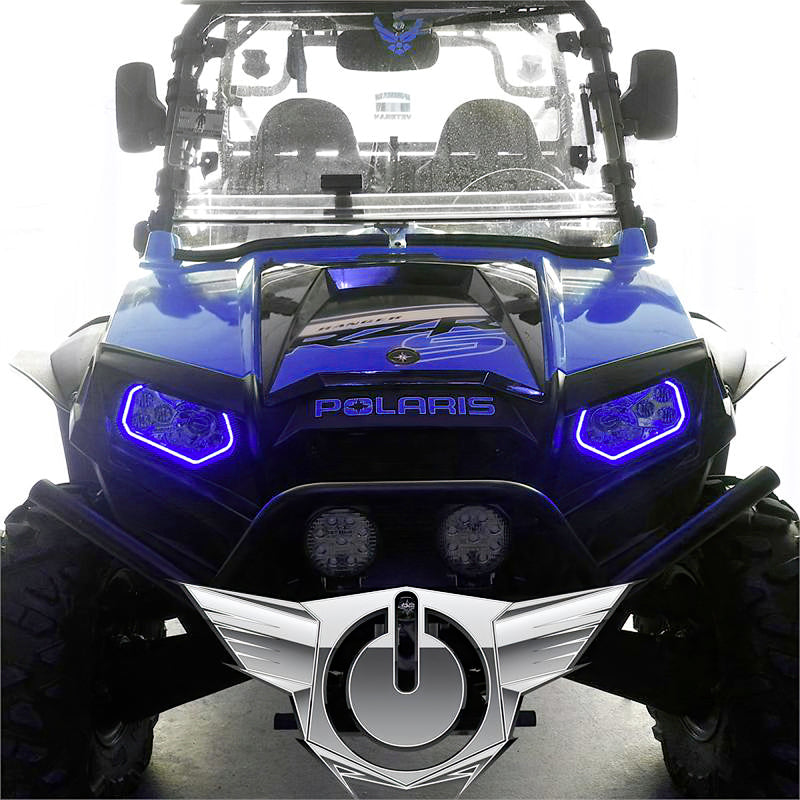 Oracle Polaris RZR 07-16 LED Halo Kit - ColorSHIFT