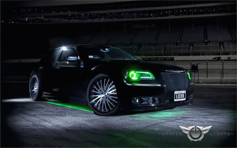 Oracle 11-19 Chrysler 300C DRL Upgrade w/ Halo Kit - ColorSHIFT w/ BC1 Controller