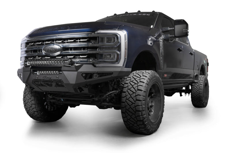 Addictive Desert Designs 2023+ Ford Super Duty HoneyBadger Front Bumper w/ Top Hoop