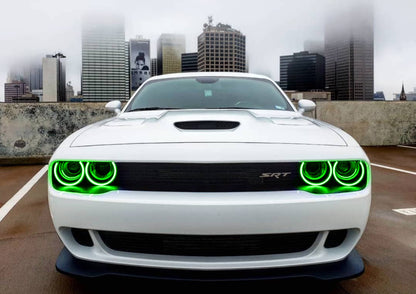 Oracle Dodge Challenger 15-21 LED Waterproof Halo Kit - ColorSHIFT w/ 2.0 Controller