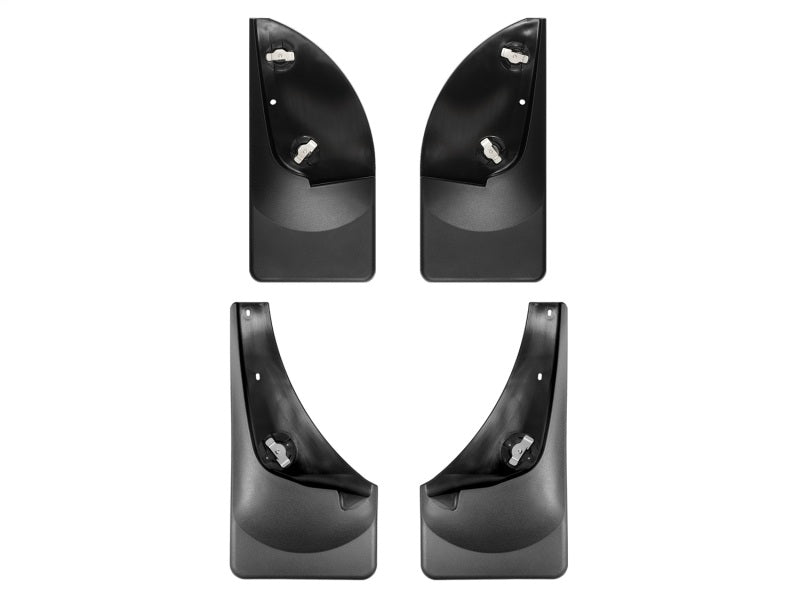 WeatherTech 99-07 Ford F250/F350/F450/F550 No Drill Mudflaps - Black