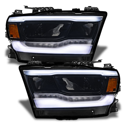 Oracle 19-21 RAM 1500 RGB+W Headlight DRL Kit Reflector LED - w/ BC1 Controller