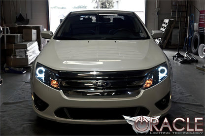Oracle Ford Fusion 10-11 Halo Kit - ColorSHIFT w/ Simple Controller