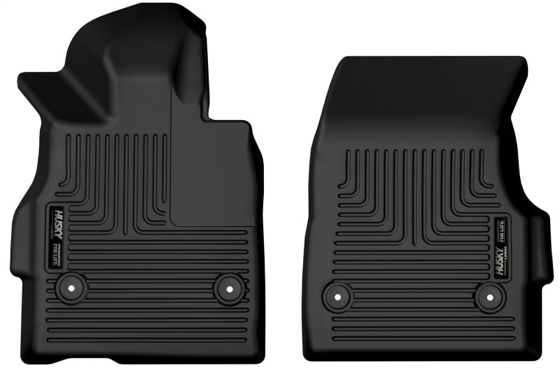 Husky Liners 20-24 Chevrolet Corvette X-Act Front Floor Liner - Blk