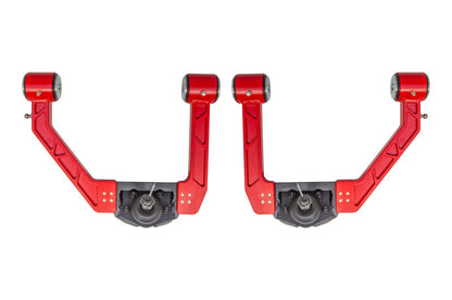 UMI Performance 15-25 Ford F-150 Adjustable Upper A-Arm Kit - Red