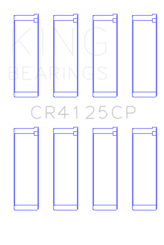 King Engine Bearings Subaru EJ20/EJ22/EJ25 (Including Turbo) Performance Rod Bearing (Set of 4)