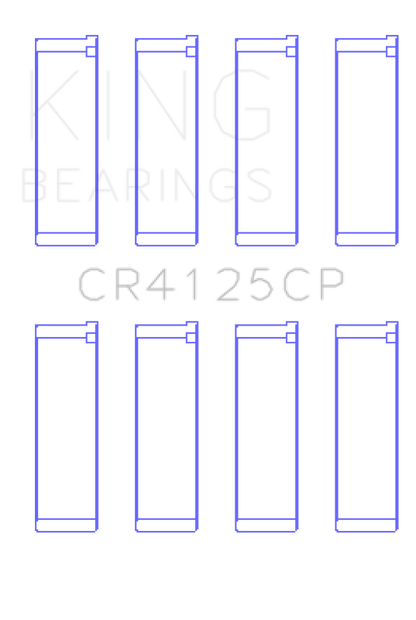 King Subaru EJ20/EJ22/EJ25 (Including Turbo) (Size 0.5) Performance Rod Bearing - Set of 4