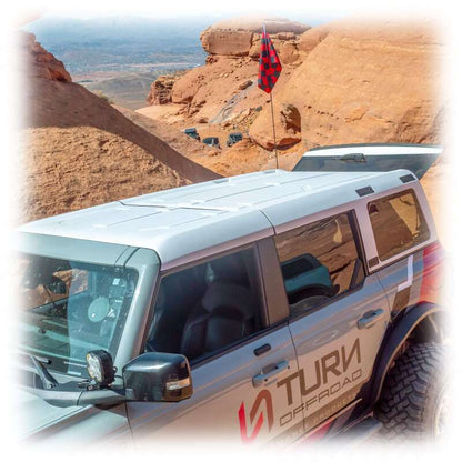 Turn Offroad 21-26 Ford Bronco Hard Top (4 Door) White