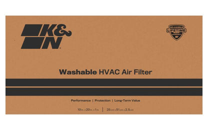 K&N HVAC Filter 10 X 20 X 1 Merv 8