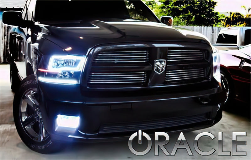 Oracle Dodge Ram Sport 09-15 LED Fog Halo Kit - White