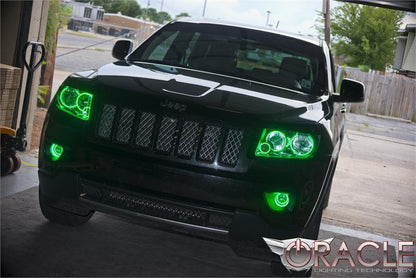 Oracle Jeep Grand Cherokee 11-13 Triple Halo Kit - ColorSHIFT