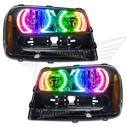 Oracle Chevrolet Trail Blazer 02-09 Halo Kit - ColorSHIFT w/ Simple Controller