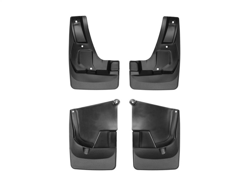 WeatherTech 16-18 Toyota Rav4 No Drill Mudflaps - Black