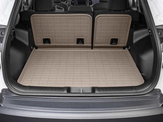 WeatherTech 17-22 Honda CR-V Behind Seating w/Bumper Protector SeatBack Cargo Liner - Tan