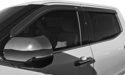 Husky Liners 14-19 Toyota Corolla Excl. Hatchback Ventvisor Low Profile (4pc) - Smoke
