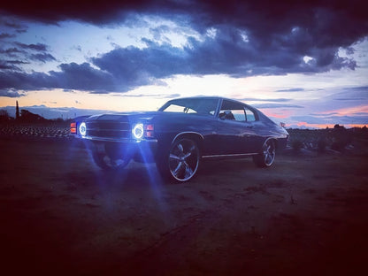 Oracle Pre-Installed Lights 7 IN. Sealed Beam - ColorSHIFT Halo