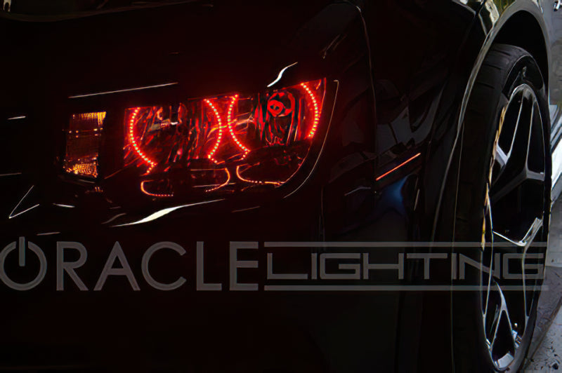 Oracle Chevy Camaro Non-RS 14-15 Dual Halo Kit Round Style - ColorSHIFT w/ BC1 Controller