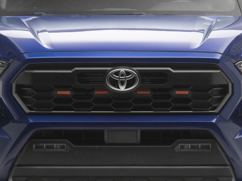 Raxiom 24-26 Toyota Tacoma Pre Runner/ TRD Off-Road/ TRD Sport Amber LED Grille Light- Amber Lens