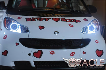 Oracle Smart ForTwo 08-13 Halo Kit - ColorSHIFT w/ Simple Controller