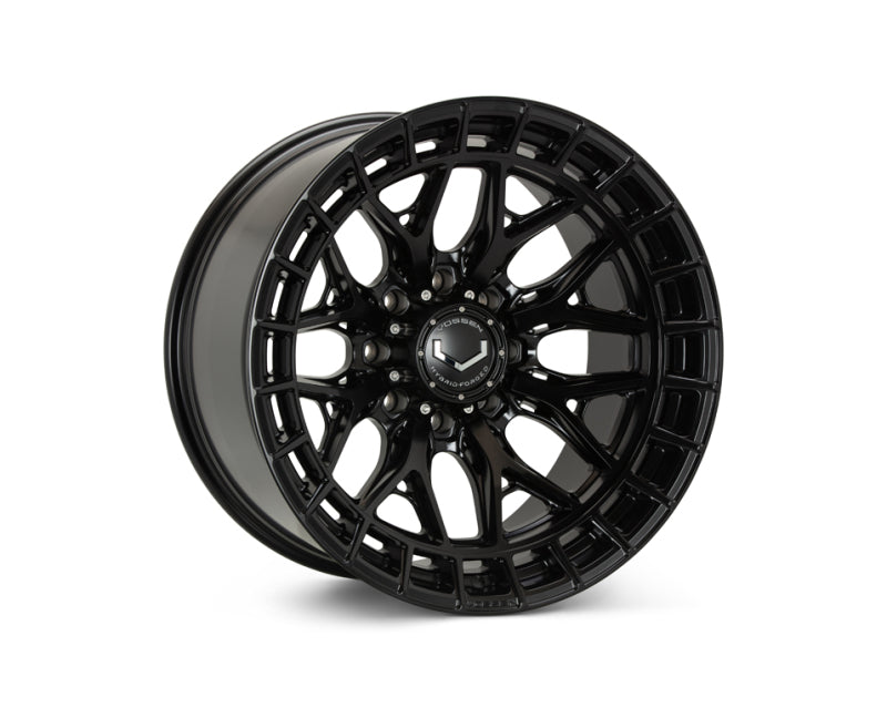Vossen HFX-1 20x10 - 8x170 - ET18 - Super Deep Face - 125.1 - Satin Black Wheel
