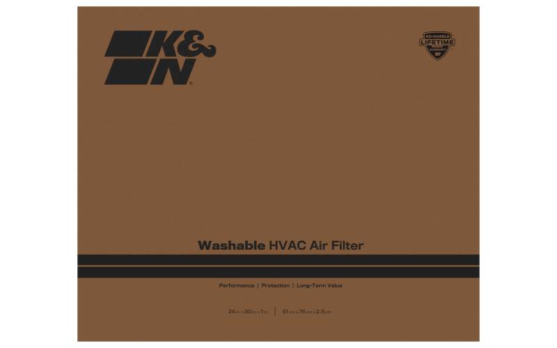 K&N HVAC Filter 24 X 30 X 1 Merv 8