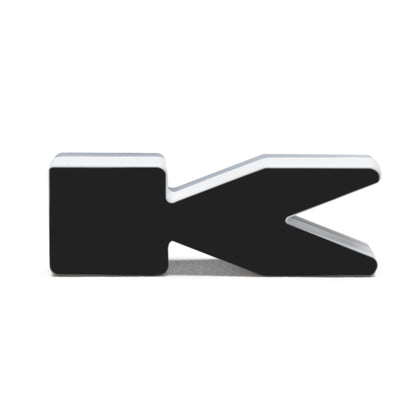 ORACLE Lighting Universal Illuminated LED Letter Badges - Matte Blk Surface Finish - K