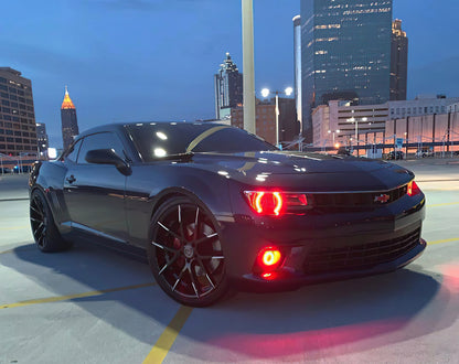 Oracle Chevrolet Camaro Non-RS 14-15 Halo Kit Round Style - ColorSHIFT