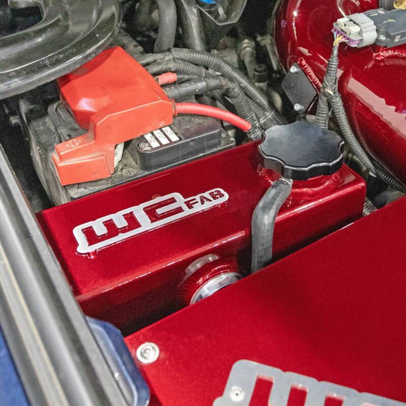 Wehrli 11-16 Chevrolet 6.6L LML Duramax OEM Placement Coolant Tank Kit - Gloss Black