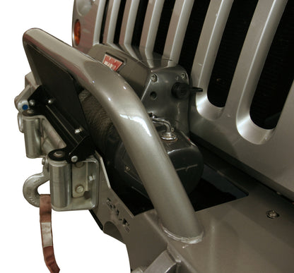 Tuffy Flip-up License Plate Holder For Winch Roller Fairlead 01Black