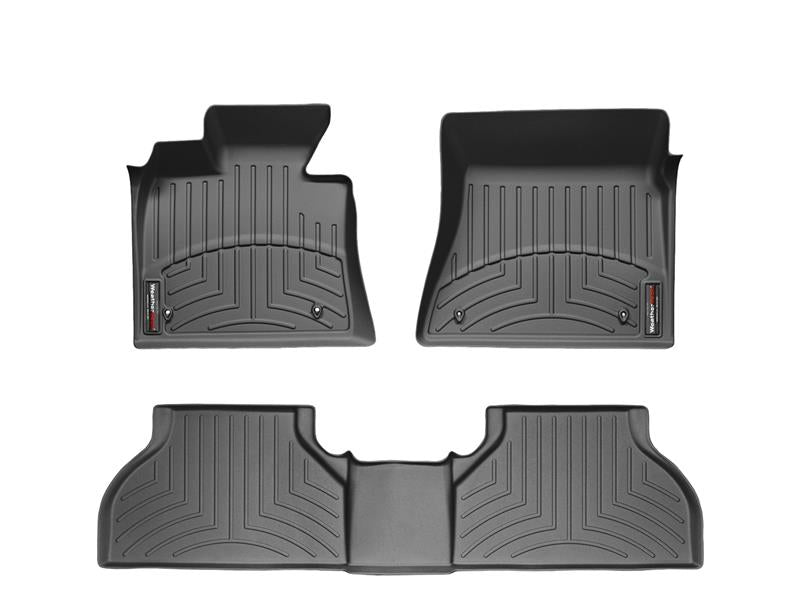 WeatherTech 07-13 Volkswagen EOS Front + Rear FloorLiner - Black