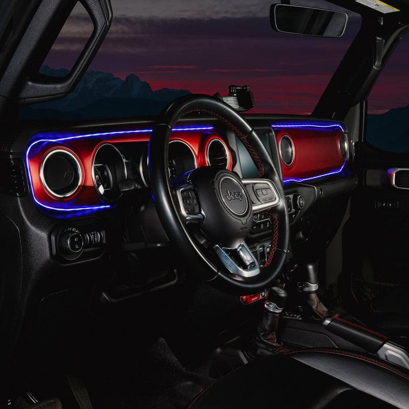 ORACLE Lighting Jeep Wrangler JL / Gladiator JT ColorSHIFT Fiber Optic LED Interior Kit