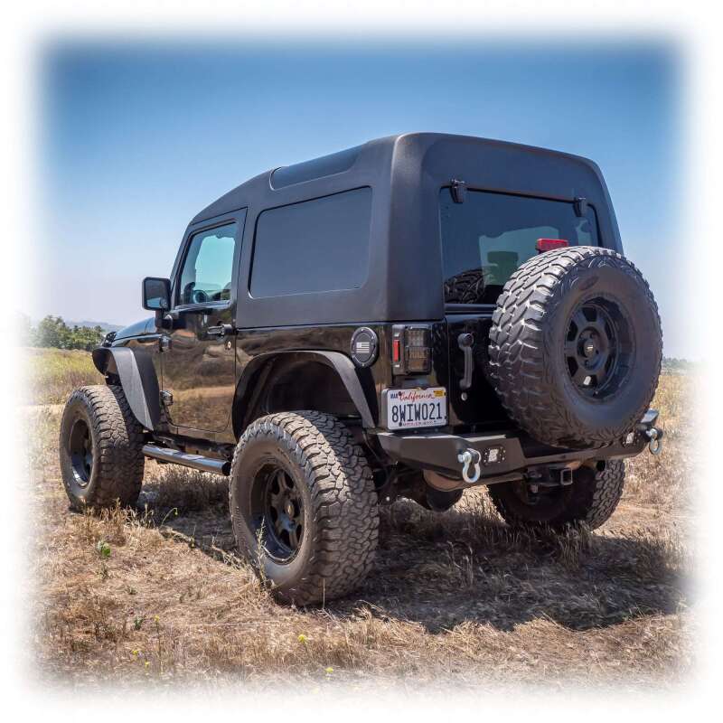 Turn Offroad 07-18 Jeep JK 2 Door Safari Hardtop 2-Piece - White
