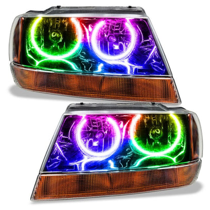 Oracle Jeep Grand Cherokee 99-04 Halo Kit - ColorSHIFT