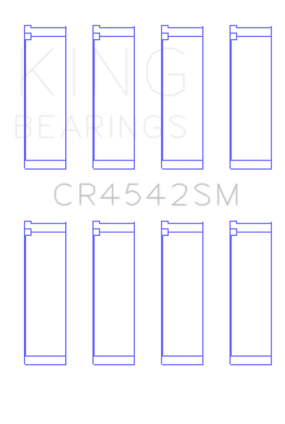 King Honda K-Series (Except A3) 16v 2.0L/2.3L/2.4L Connecting Rod Bearing Set (Set of 4)
