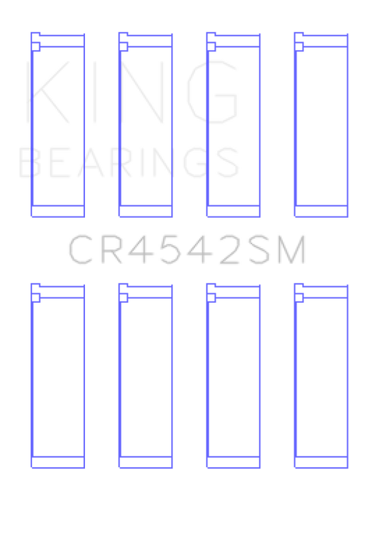 King Honda K-Series (Except A3) 16v 2.0L/2.3L/2.4L Connecting Rod Bearing Set (Set of 4)