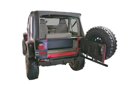 Tuffy Yj Tailgate Security Enclosure- 01Blk 8795 Yj Wg