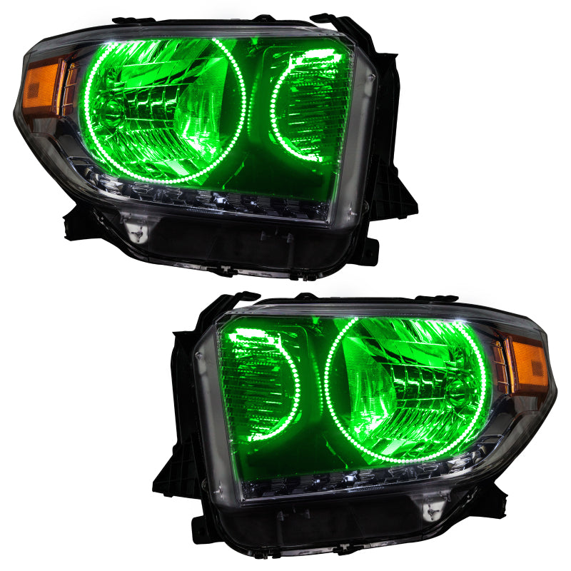 Oracle 14-17 Toyota Tundra SMD HL - Dual Halo Kit - ColorSHIFT