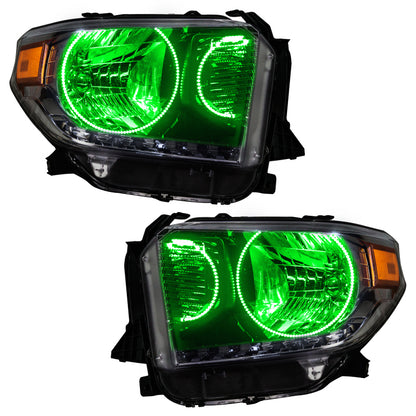 Oracle 14-17 Toyota Tundra SMD HL - Dual Halo Kit - ColorSHIFT