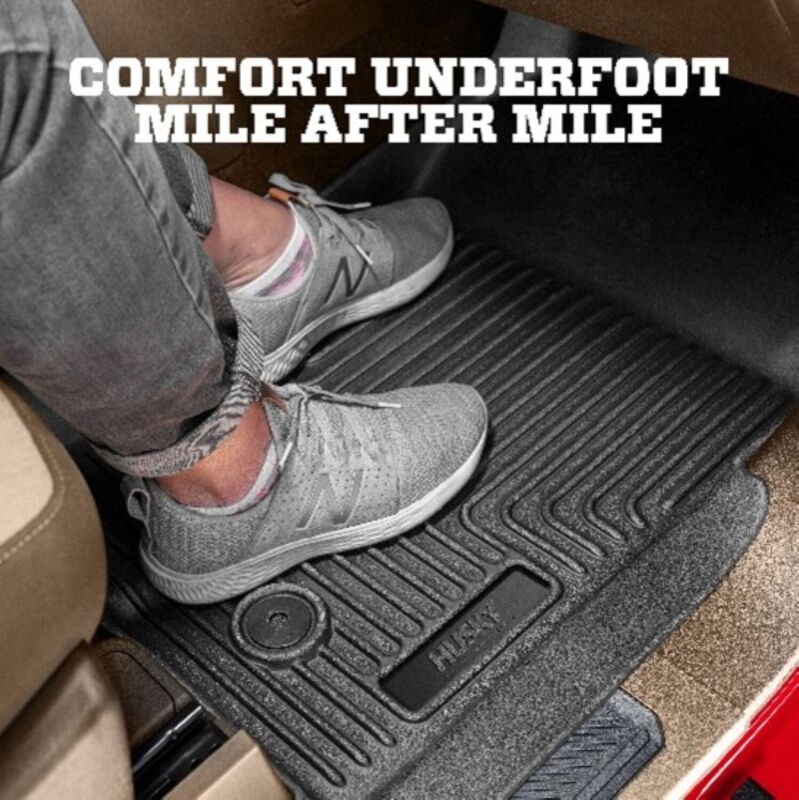 Husky Liners 2015 Toyota Prius WeatherBeater Black Front & 2nd Seat Floor Liners
