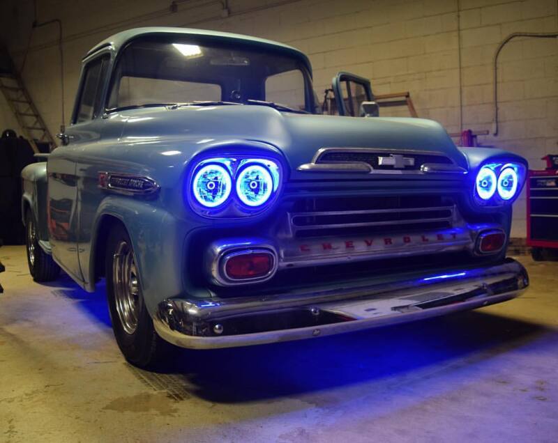 Oracle Pre-Installed Lights 5.75 IN. Sealed Beam - UV/Purple Halo