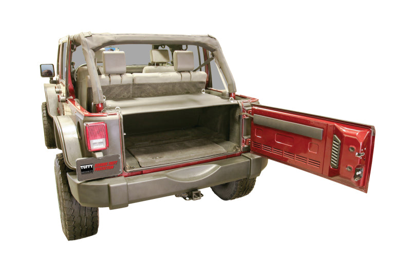 Tuffy Jk Unlimited Tailgate Enclosure- Blk 0710 Jk 4Dr