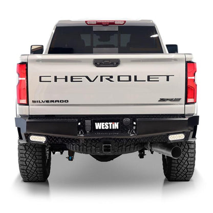 Westin 19-20 Chevy Silverado 1500 HDX Bandit Rear Bumper - Black