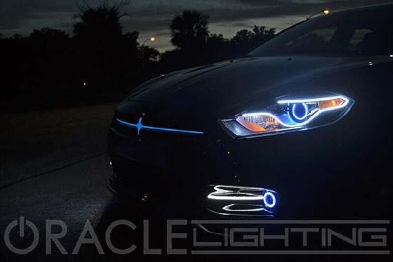 Oracle Dodge Dart 13-16 Halo Kit - ColorSHIFT w/ BC1 Controller