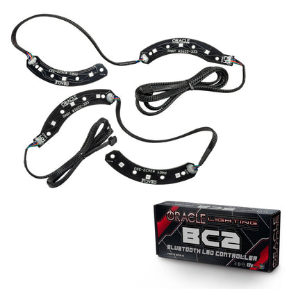 Oracle 14-15 Chevy Camaro RS Headlight DRL Upgrade Kit - ColorSHIFT w/ BC1 Controller