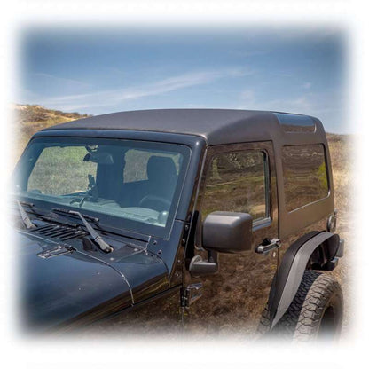 Turn Offroad 07-18 Jeep JK 2 Door Safari Hardtop 2-Piece - White