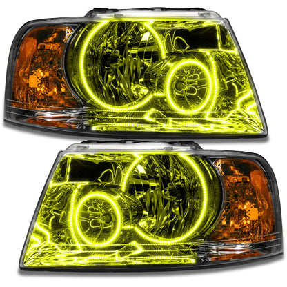 Oracle 03-06 Ford Expedition SMD HL - Chrome - ColorSHIFT w/ 2.0 Controller