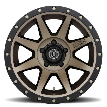 ICON Rebound 17x8.5 / 5x4.5 / 0mm / 4.75in BS Bronze Wheel
